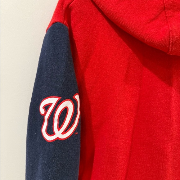 Genuine Merchandise Red and Blue Youth Hoodie - Picture 4 of 7